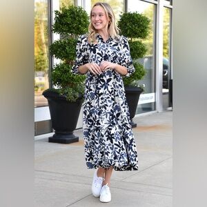 Fab’rik Maya Maxi Floral dress XS